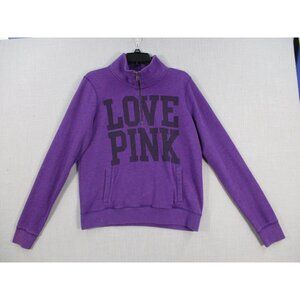Victorias Secret Pink Womens Purple Pullover Sweatshirt M